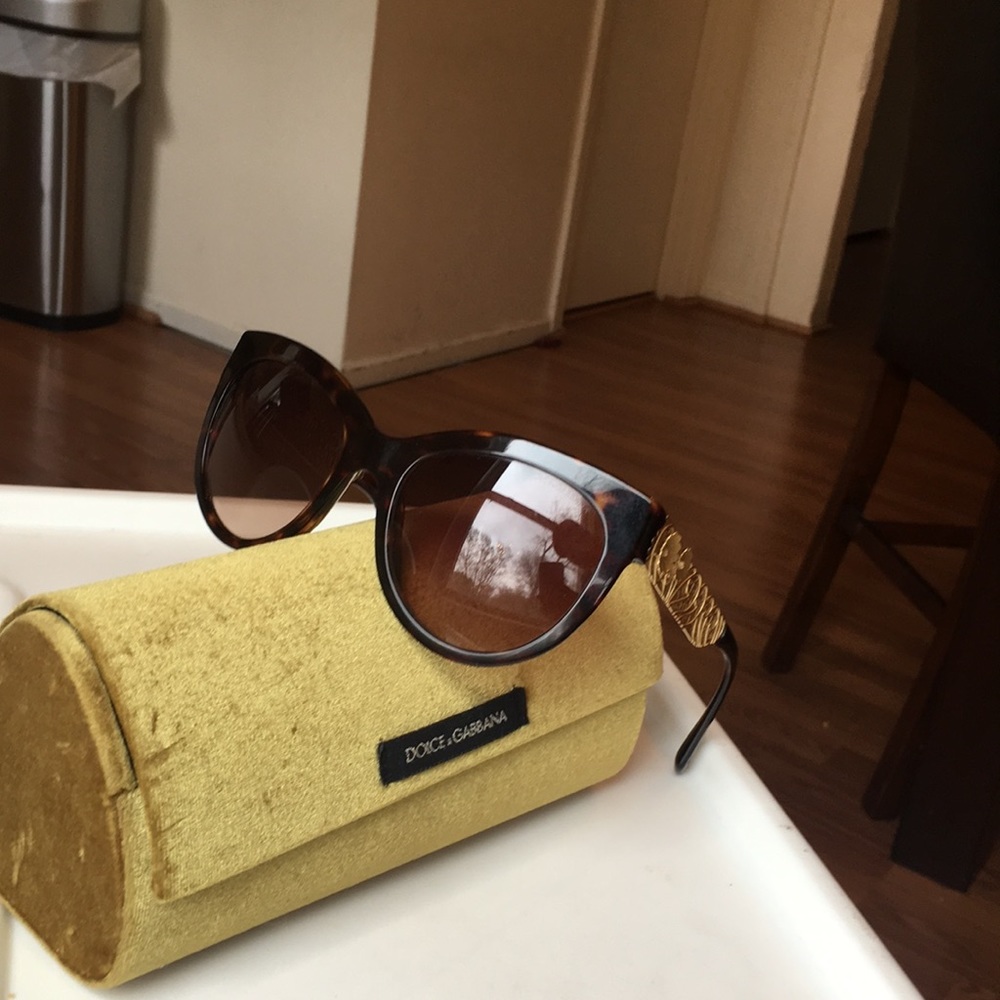Dolce & Gabbana Women's Tortoise Sunglasses - Picture 2 of 7
